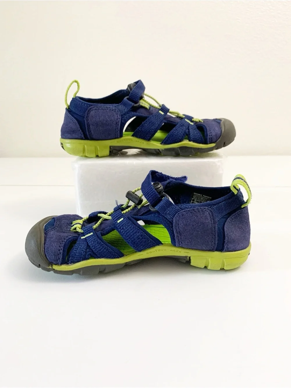 Keen Kids Seacamp 2 CNX Blue Green Outdoor Sandals ~ 13